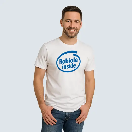 t-shirt robiola inside