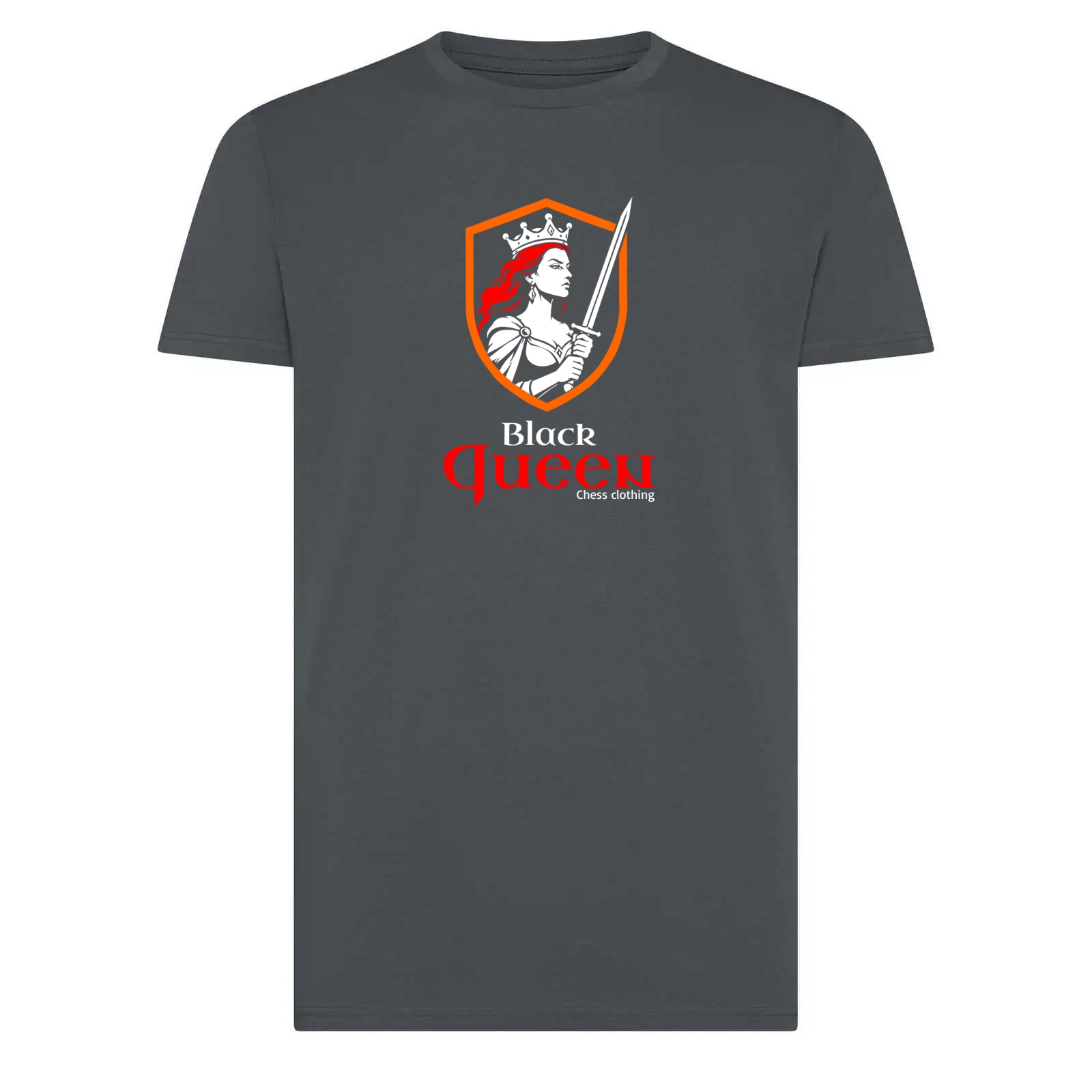 Black Queen T-Shirt dark grey