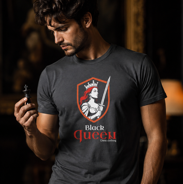 Black Queen T-Shirt dark grey