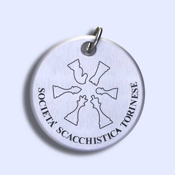 Medaglia Scacchistica Torinese argento