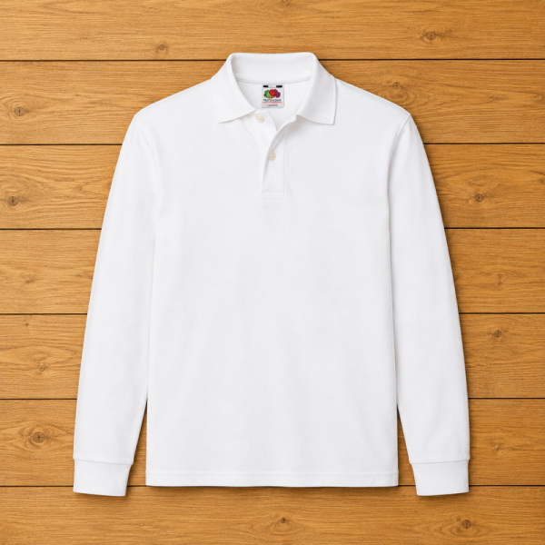 Polo unisex maniche lunghe